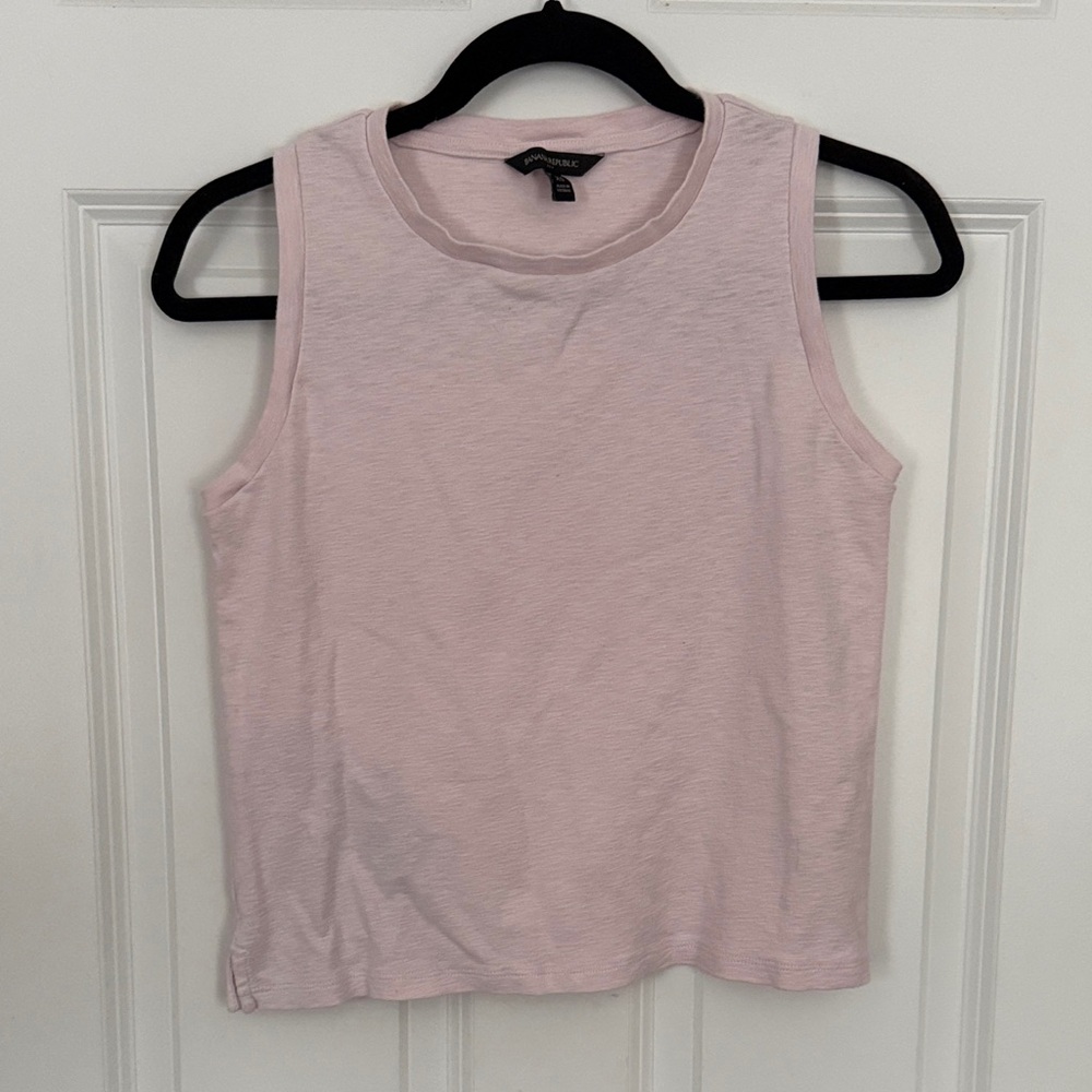 Pink Sleeveless Top